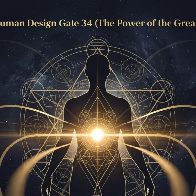 What does gate 34 mean in human design - Discover the energy of pure power, sacral drive, and “I’ll do it now” — with examples you (and your to-do list) will actually understand